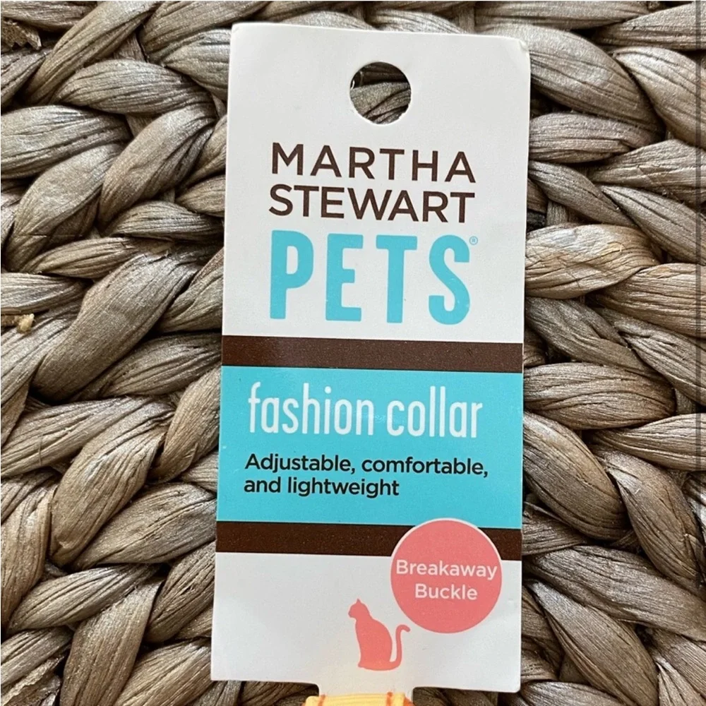 [Martha Stewart] Fashion Breakaway Collar for Cats